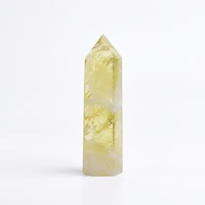 Citrine Crystal Point – Attract Wealth, Boost Confidence & Manifest Abundance