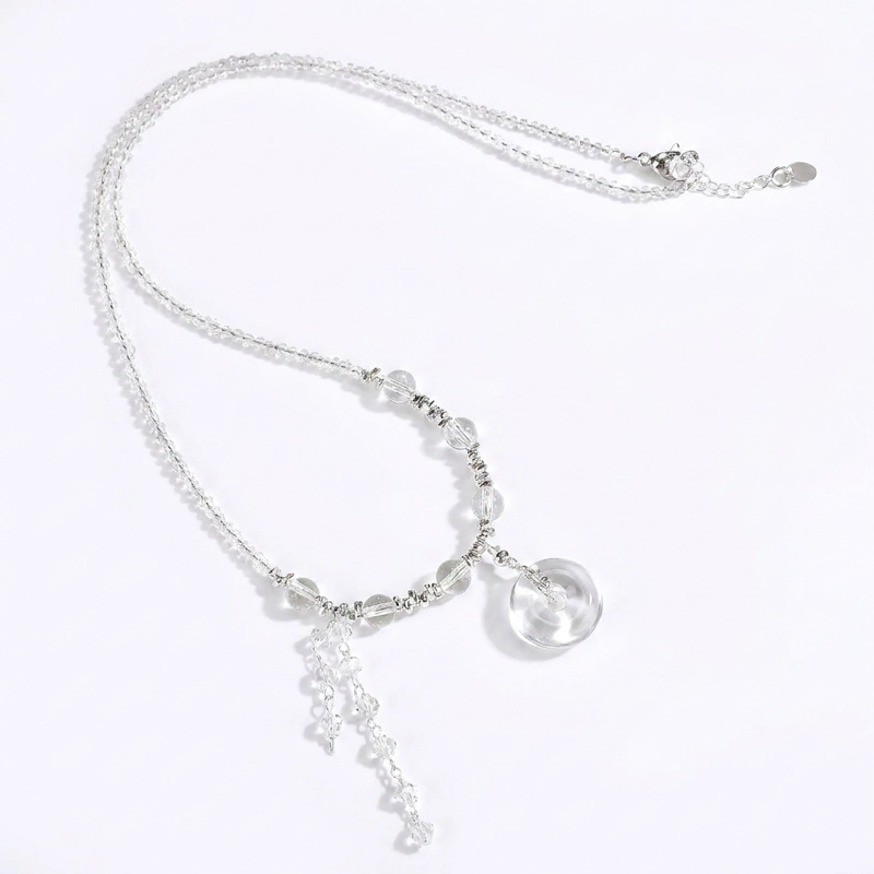 Clear Quartz Necklace – Inner Peace, Protection & Positive Energy