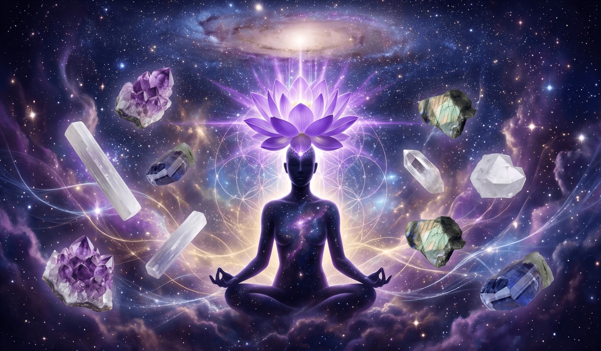 The Best Crown Chakra Crystals for Deepening Your Spiritual Connection
