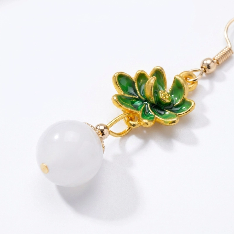 White Chalcedony Earrings – Inner Peace, Protection & Serenity