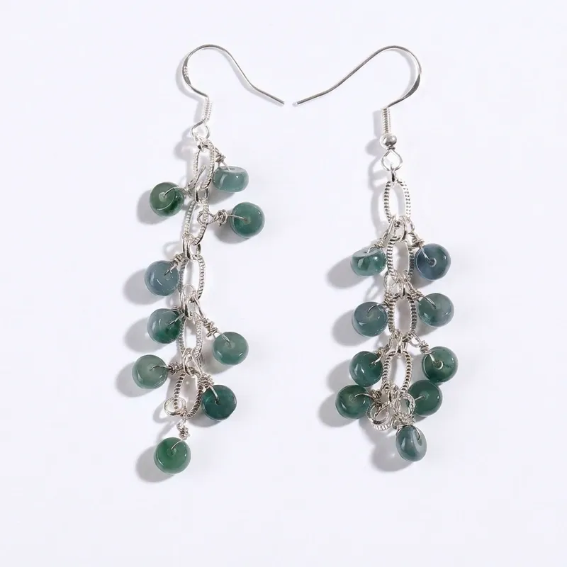 Blue-green Jade Earrings – Timeless Elegance, Inner Peace & Protection