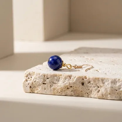 Lapis Lazuli Earrings – Inner Peace, Insight & Spiritual Protection