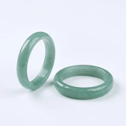 Jadeite Jade Round Ring – Harmony, Serenity & Timeless Elegance
