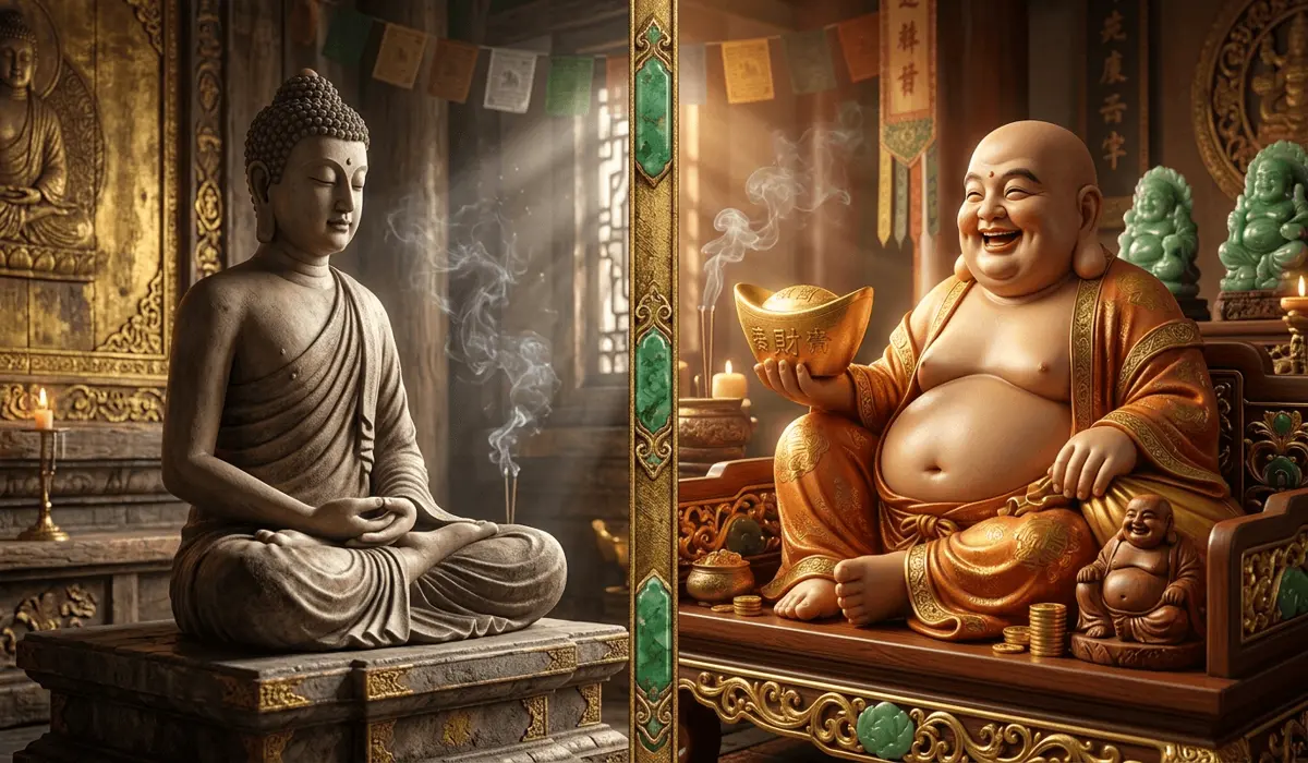 Understanding the Differences Between Laughing Buddha and Gautama Buddha