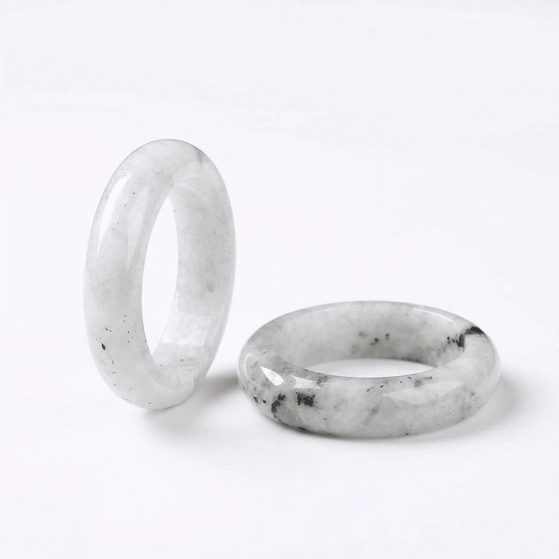 Glitter Stone - Labradorite Ring for Energy Revitalization & Spiritual Insight