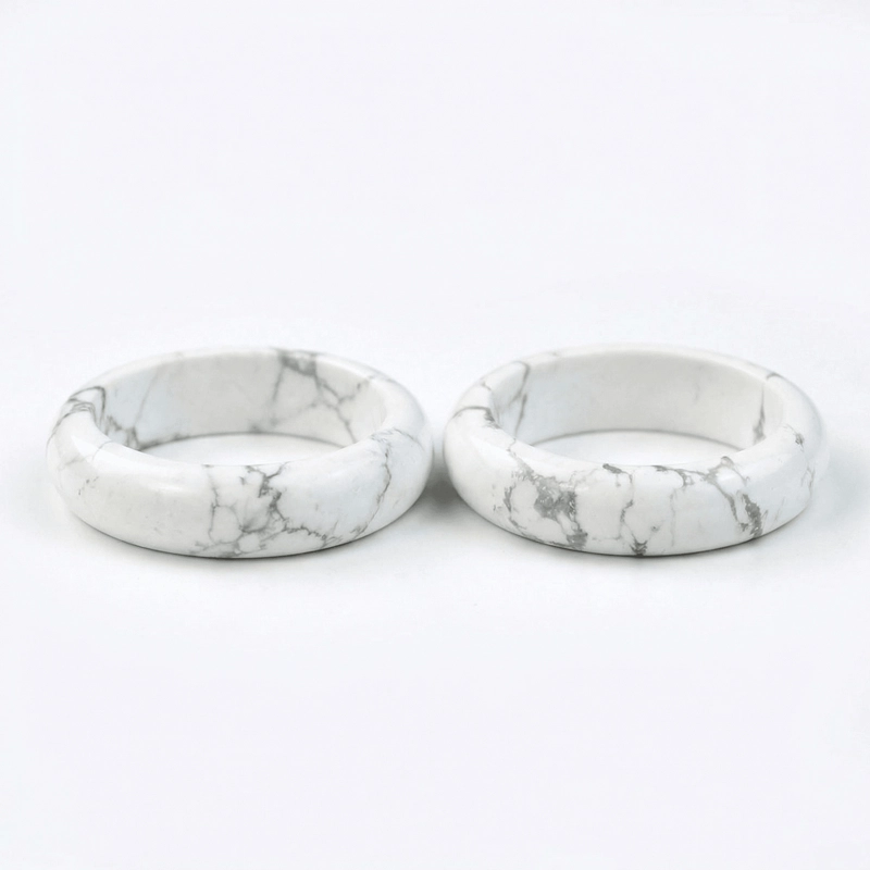 White Turquoise Ring – Inner Peace & Stress Relief