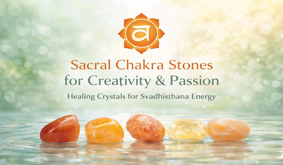 Sacral Chakra Stones: Healing Crystals for Enhancing Creativity and Passion