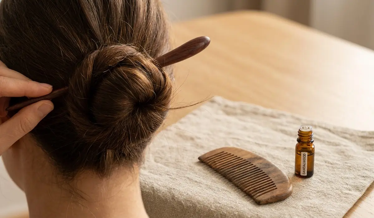 How to Use Hair Sticks for Yoga and Meditation: Styles for Mindful Practice