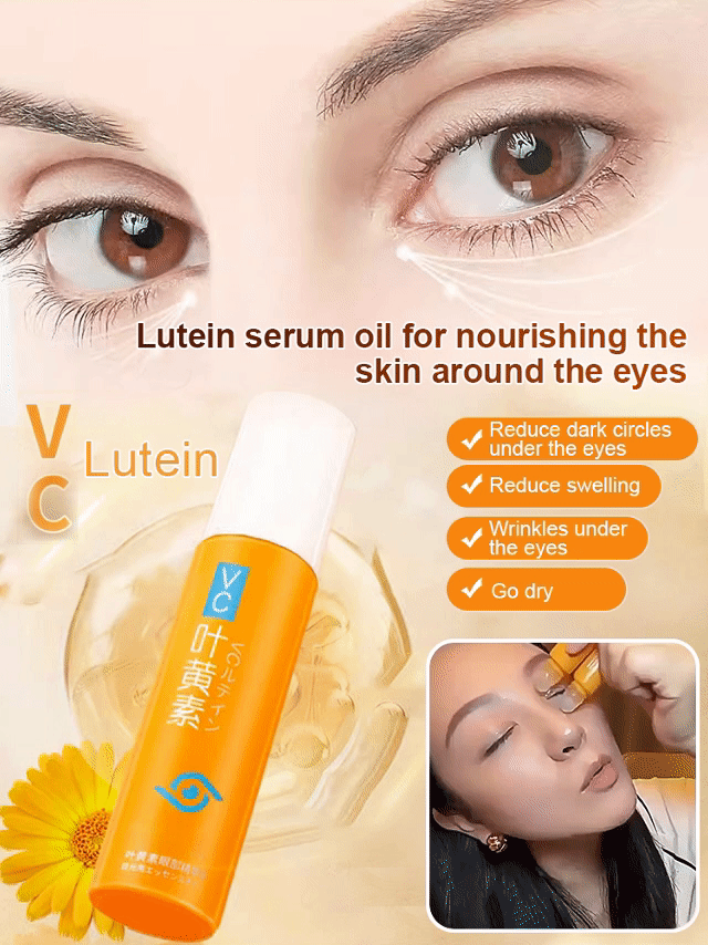 【Free Trial】Lutein Eye Wrinkle Serum Oil🥰Wrinkles Disappear In Just 3 Days 