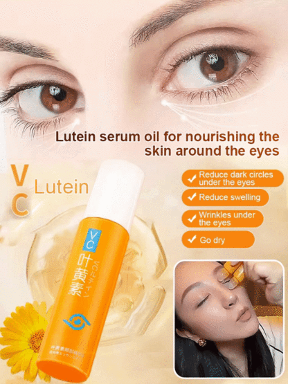 【Free Trial】Lutein Eye Wrinkle Serum Oil🥰Wrinkles Disappear In Just 3 Days 
