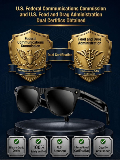 【Smart Color-Changing Touch Control Voice Control】AI Smart Glasses. 🕶️Features Auto-Focus & Smart Tint Tech!
