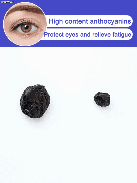 Super sugar-free blueberry dried fruit