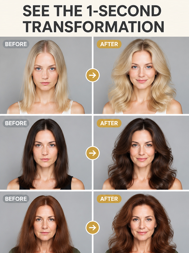 VOLUMIQ™ 4-in-1 Salon Hair Miracle: Thicken, Volumize, Style & Nourish