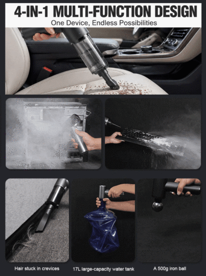Four-in-one fully automatic vacuum cleaner