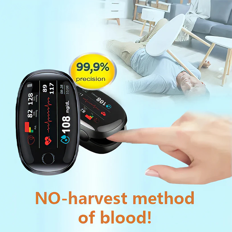 Accuracy Over 99.9%📈🕙 Three Seconds Painless Blood Sugar Test