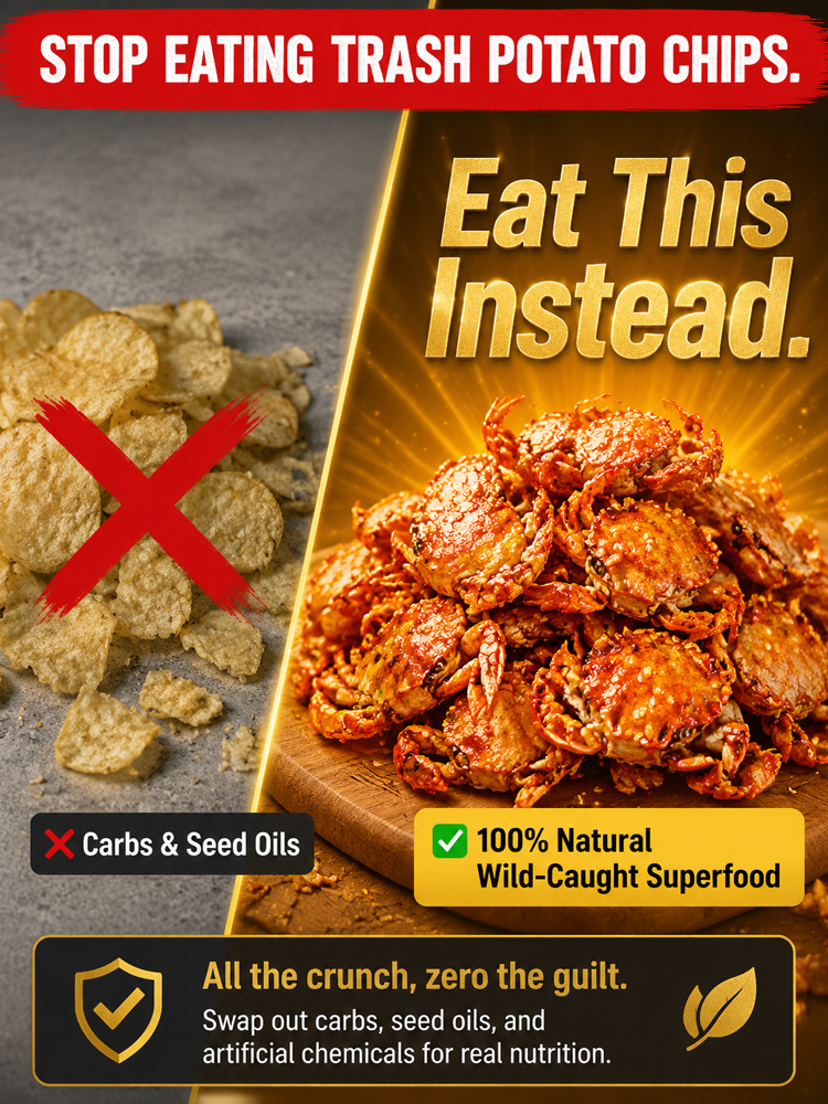 100% Wild Canadian Snow Crab | No Peeling Needed! 36 Crispy Layers & Rich Crab Roe!