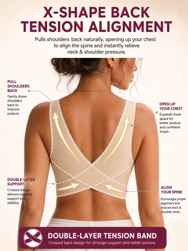PostureLift™ Posture Correcting Seamless Bra | Lifts in 3s & Instantly Smooths Back Fat