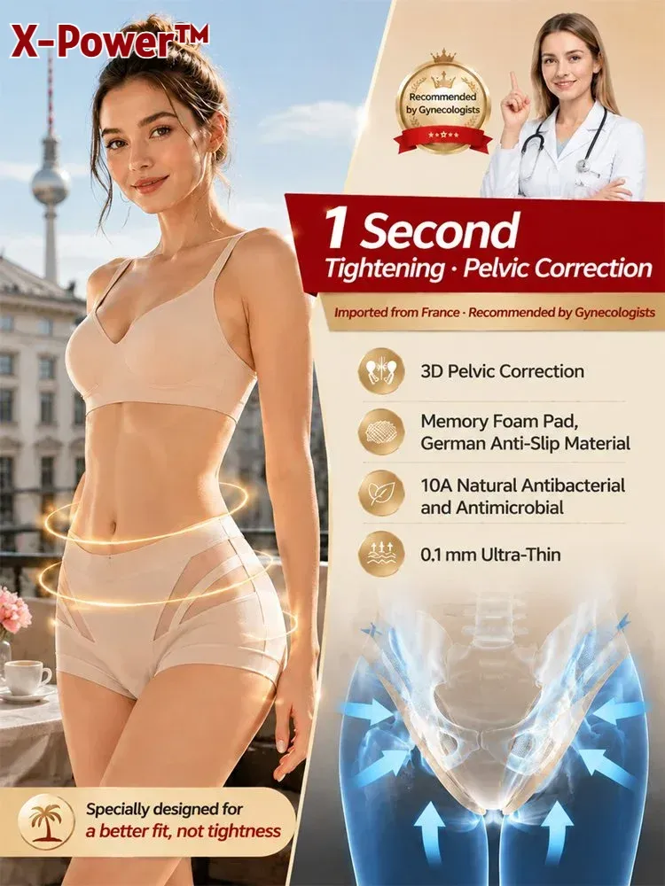 [Shaping & Contouring] High-Waisted Seamless Second-Skin Panties