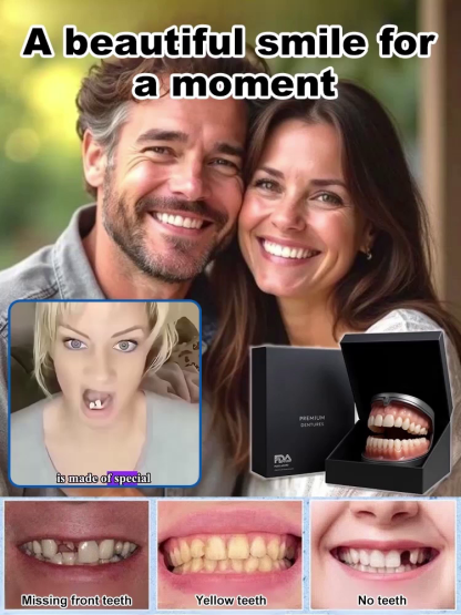 Full-mouth bone-supported dentures — trusted by over 300,000 users worldwide.