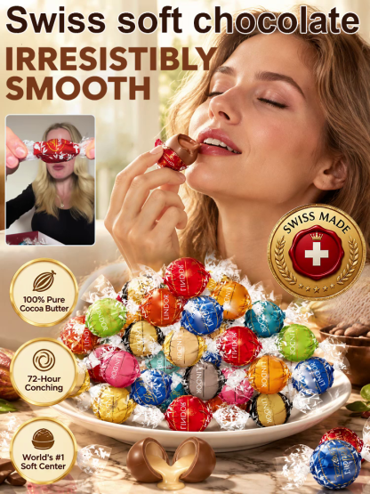 [Authentic] Swiss Silk Milk Chocolate Truffles | 100% Pure Cocoa Butter · Factory Direct · Value Pack