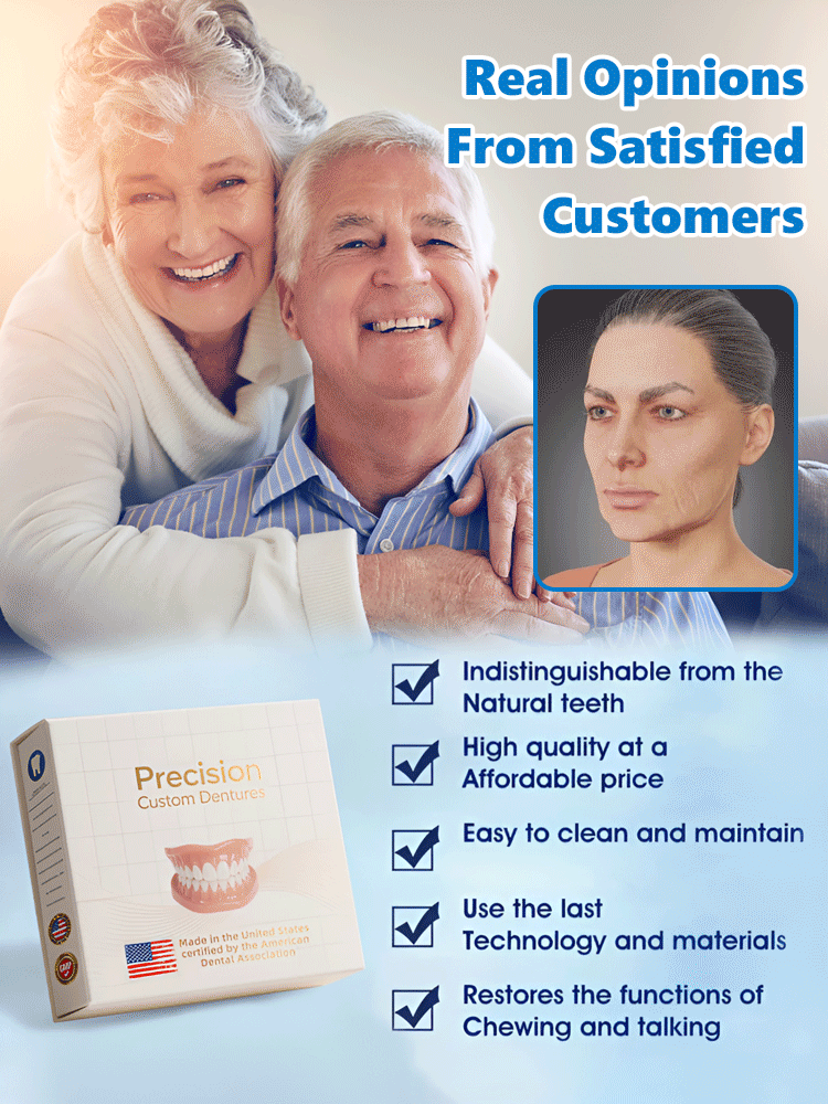 【FDA & BDA Dual Certified】✅ DIY Custom-Fit Denture Kit 🔥【Used by 300,000+ people globally】