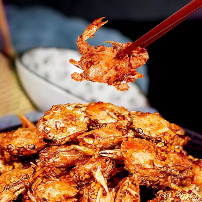 100% Wild Canadian Snow Crab | No Peeling Needed! 36 Crispy Layers & Rich Crab Roe!