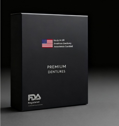 Full-mouth bone-supported dentures — trusted by over 300,000 users worldwide.