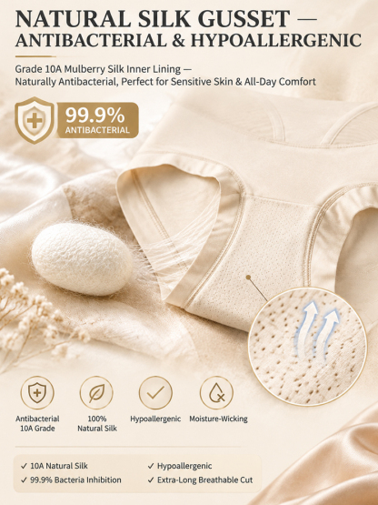 [Shaping & Contouring] High-Waisted Seamless Second-Skin Panties