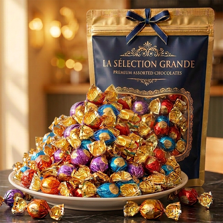 Swiss Silk Milk Chocolate Truffles | 100% Pure Cocoa Butter · Factory Direct · Limited 50% OFF · Value Pack