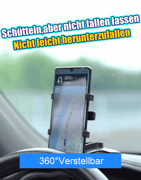 【Es ist sicherer, auf Ihr Telefon zu schauen】Multifunktionshalterung für Mobiltelefone im Auto