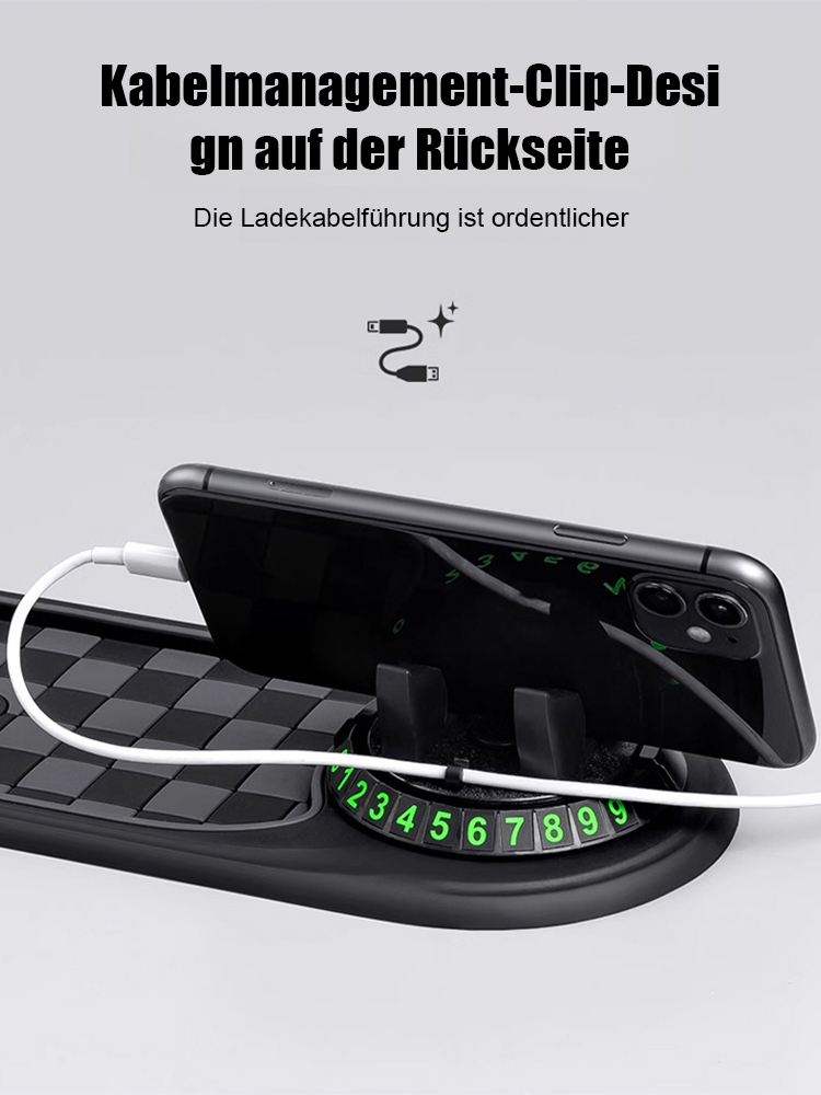 Praktische Smartphone-Halterung fürs Auto: Rutschfeste Navigationslösung für Armaturenbrett