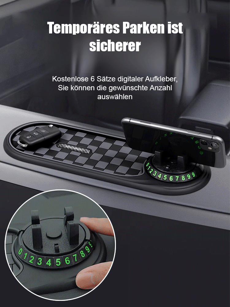 Praktische Smartphone-Halterung fürs Auto: Rutschfeste Navigationslösung für Armaturenbrett