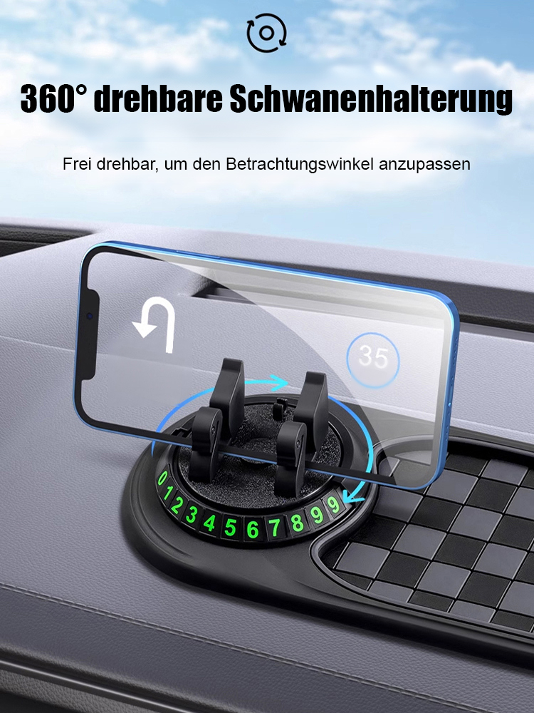 Praktische Smartphone-Halterung fürs Auto: Rutschfeste Navigationslösung für Armaturenbrett