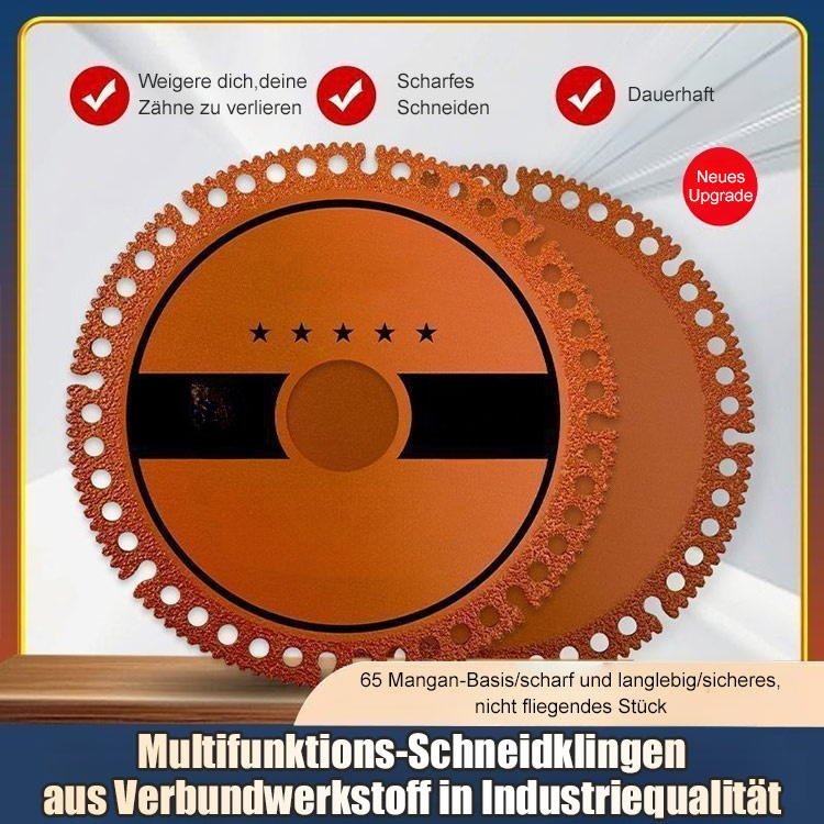 Industriequalität scharfe und verschleißfeste multifunktionale Trennscheiben