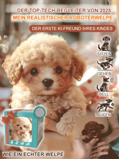 2025: Haustiere ohne Stress – mit dem süßen Robo-Hund! 🐶✨