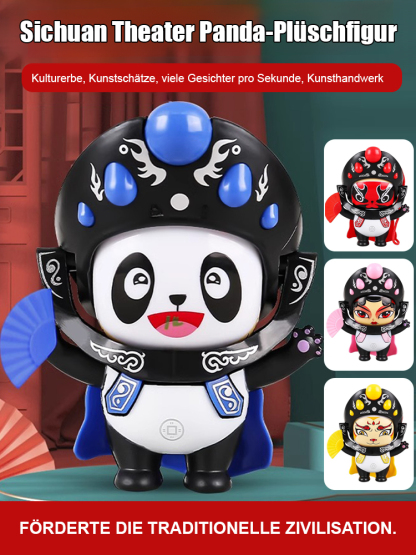 【Kung Fu Panda】Panda Verwandlung Sichuan-Oper Puppe