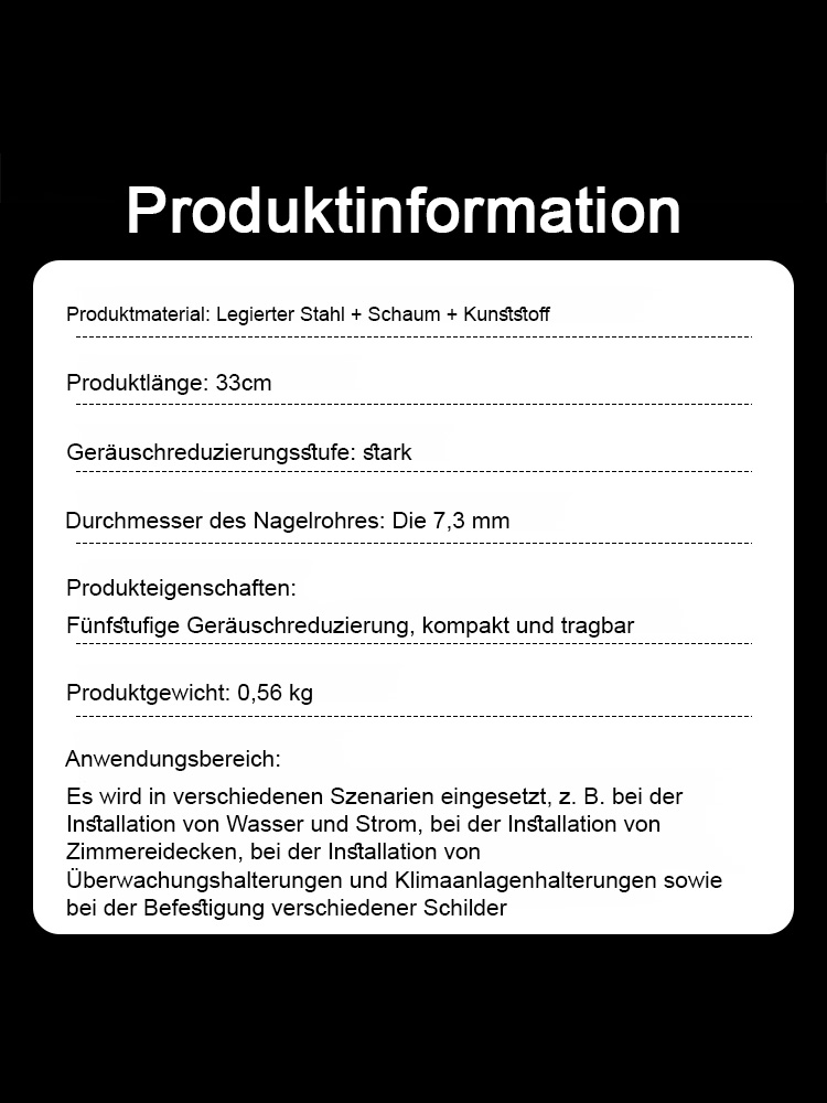 [Eine Sekunde Nageln, stark und haltbar] Deckenartefakt