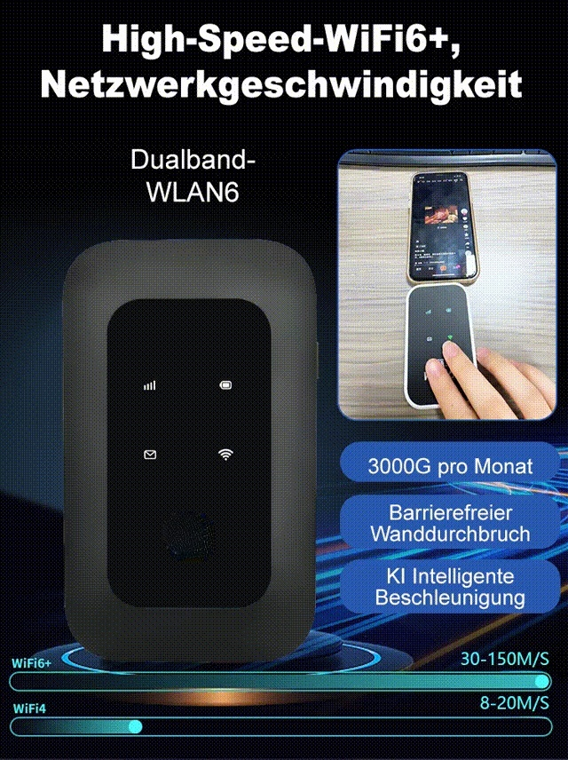 🌐🚀2025 neuestes tragbares WLAN
