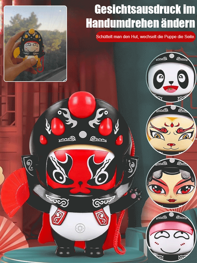 【Kung Fu Panda】Panda Verwandlung Sichuan-Oper Puppe