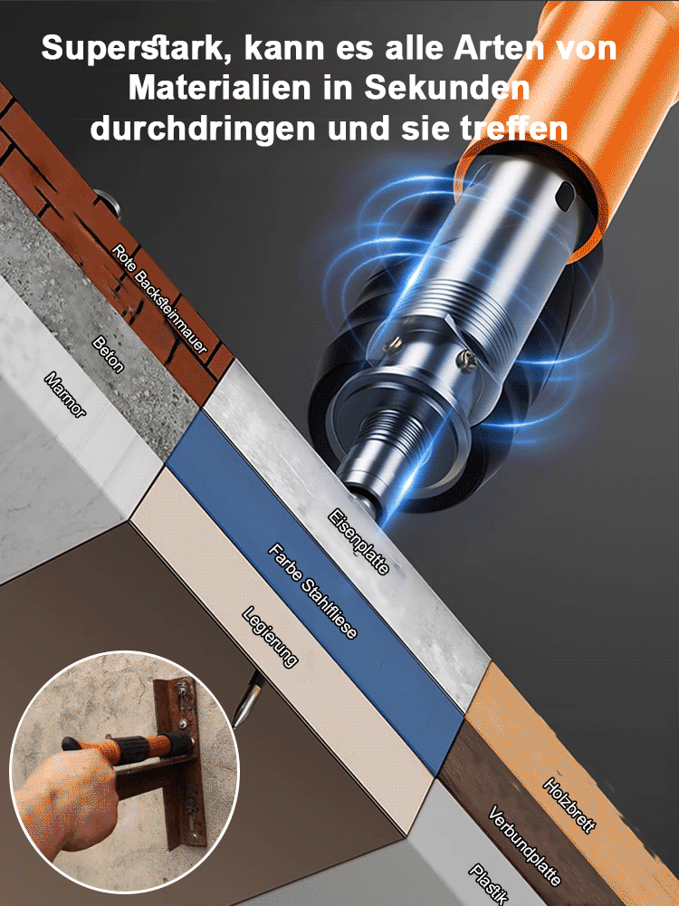 [Eine Sekunde Nageln, stark und haltbar] Deckenartefakt