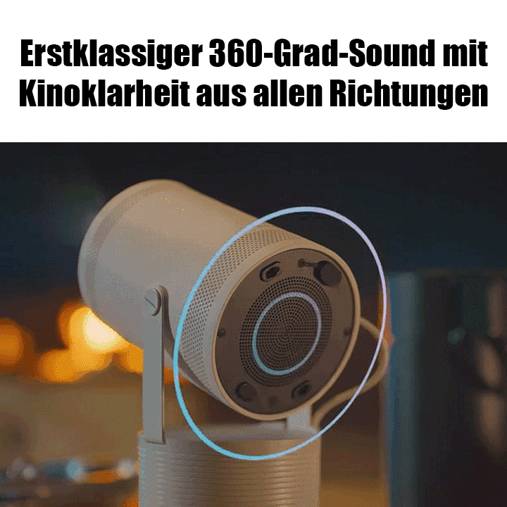 Tragbarer Freestyle-Projektor