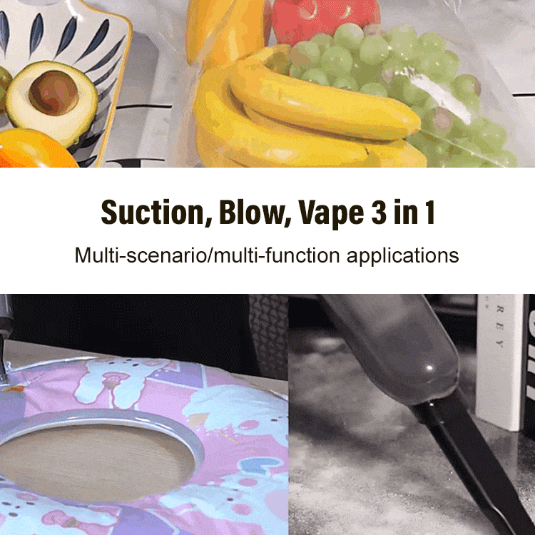 [Vacuum, Blow, Vacuum] Automatic vacuum cleaner