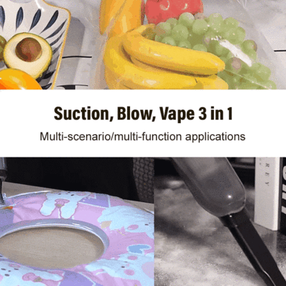 [Vacuum, Blow, Vacuum] Automatic vacuum cleaner
