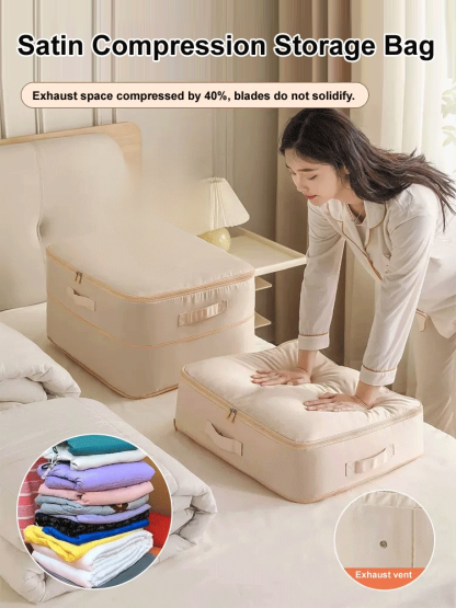 [Triple Capacity] Three-layer foldable compression storage bag