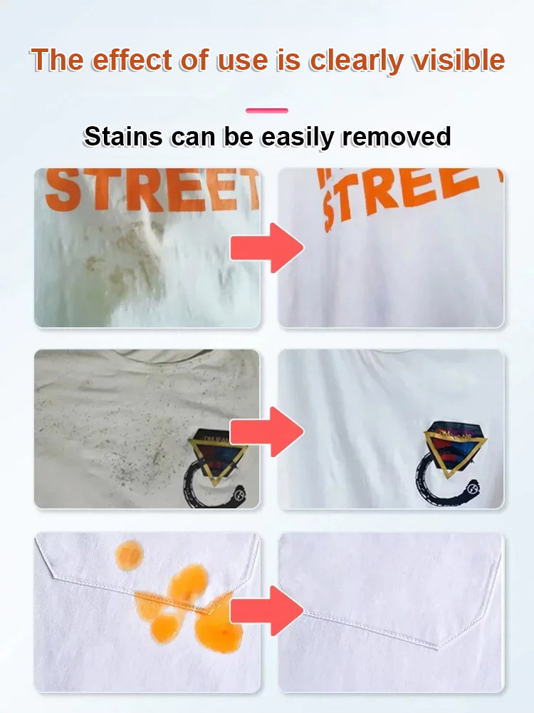 [Turn old clothes into new clothes] Detergent for stain removal and brightening