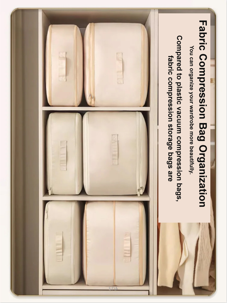 [Triple Capacity] Three-layer foldable compression storage bag