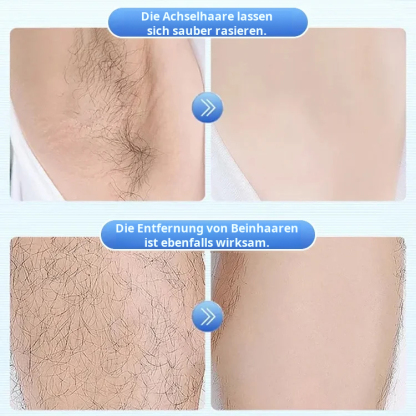 10 seconds quick shave without leaving marks. Rotary double ring electric shaver
