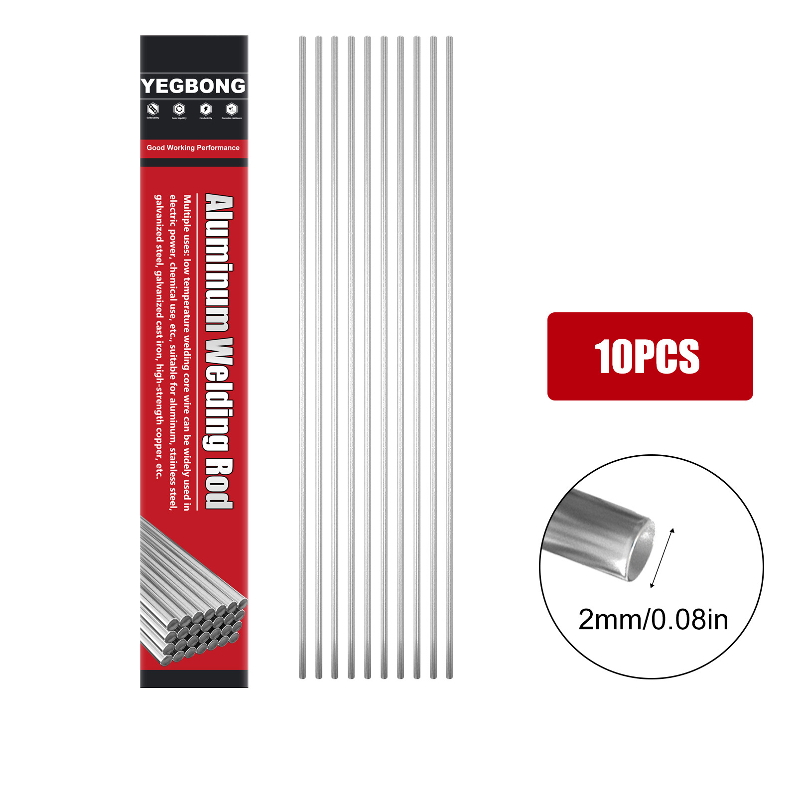 Universal welding rod