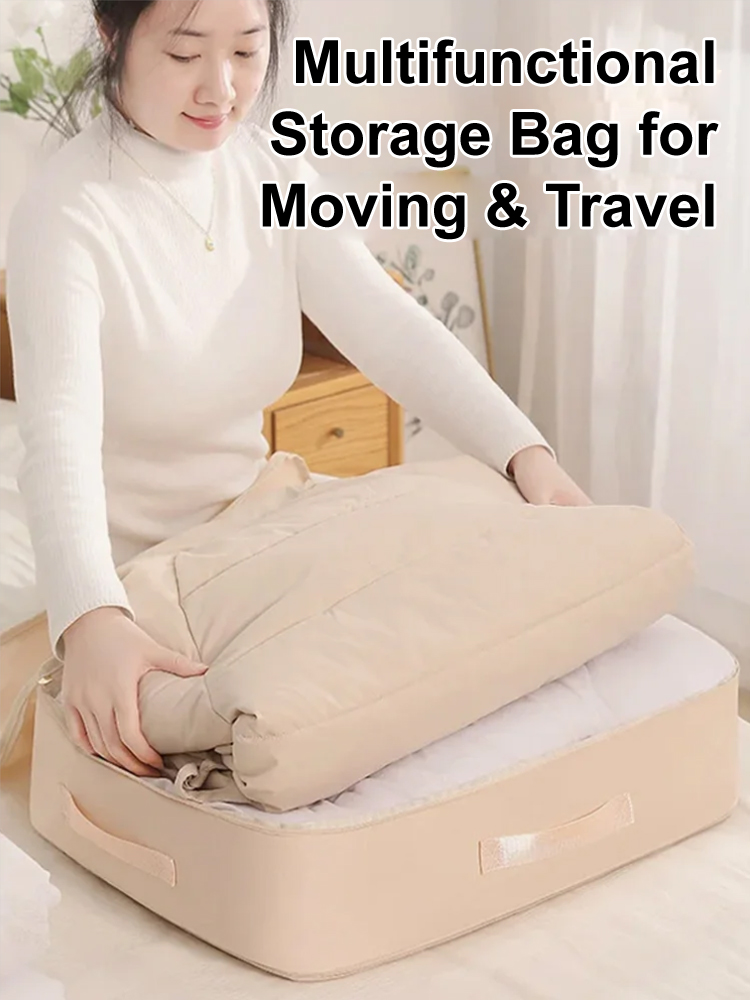 [Triple Capacity] Three-layer foldable compression storage bag