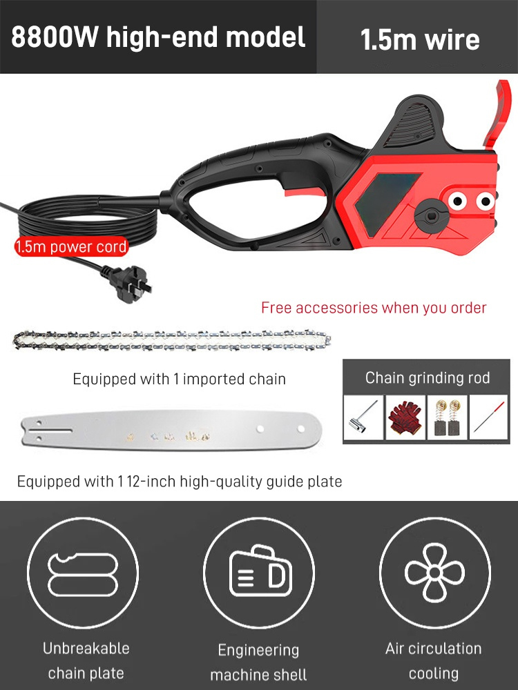 High Power Electric Chain Saw